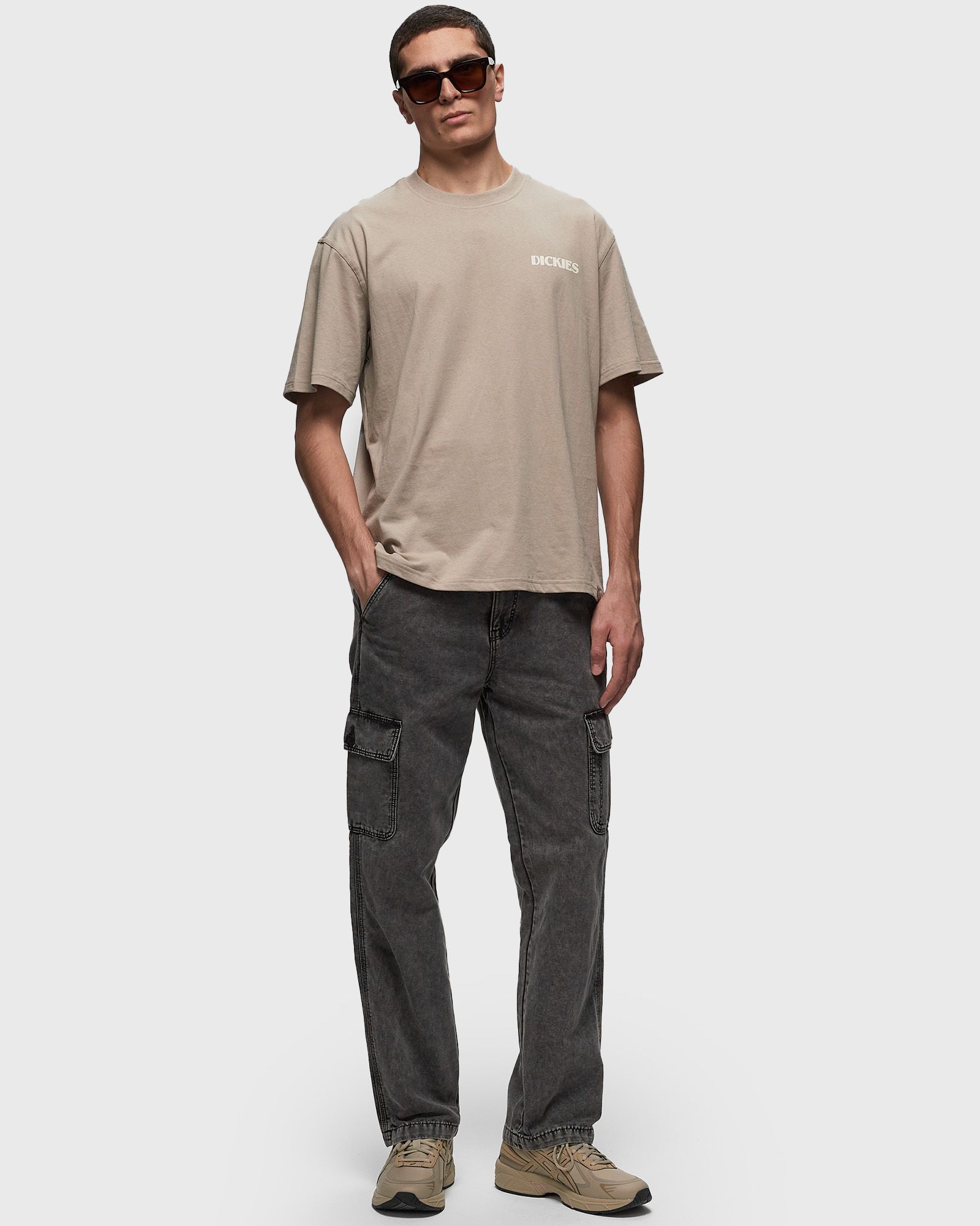 NEWINGTON PANT  DBLE DYE/ACID WASH BLACK