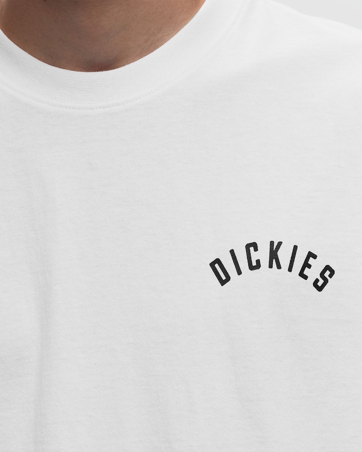 Tシャツ・カットソー DICKIES Men T-shirt White DK0A4ZAT C841 Dickies Luray Pocket T-Shirt in White | SVD USA
