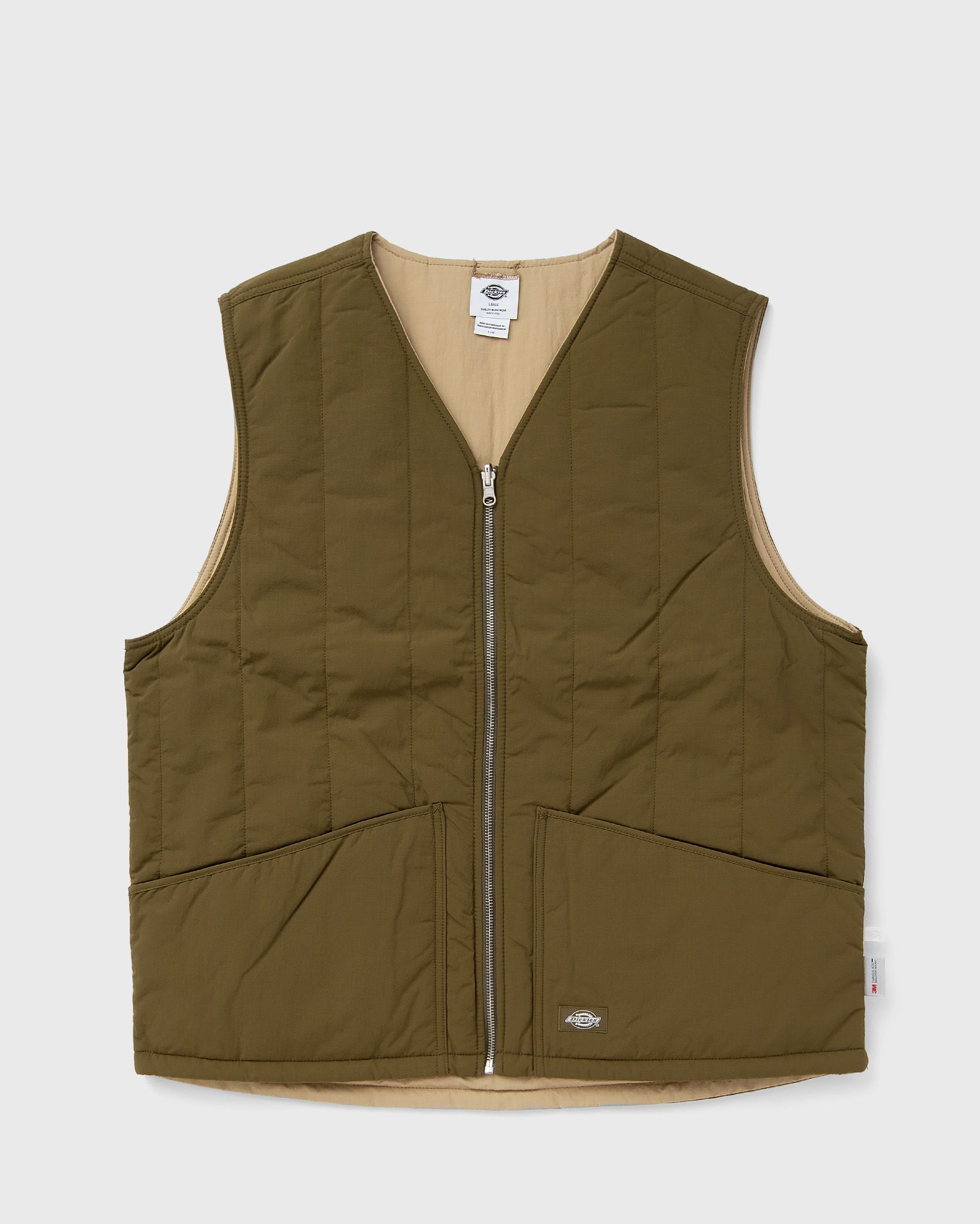 DICKIES - delivery vest military men vests brown in größe:xxl