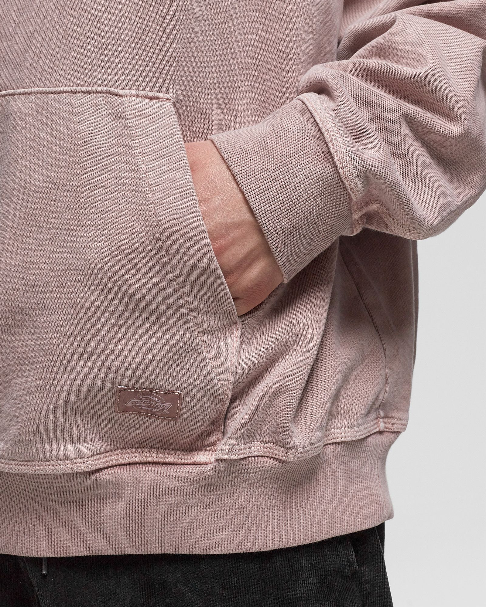 GARMENT DYED HOODIE FAWN GARMENT DY