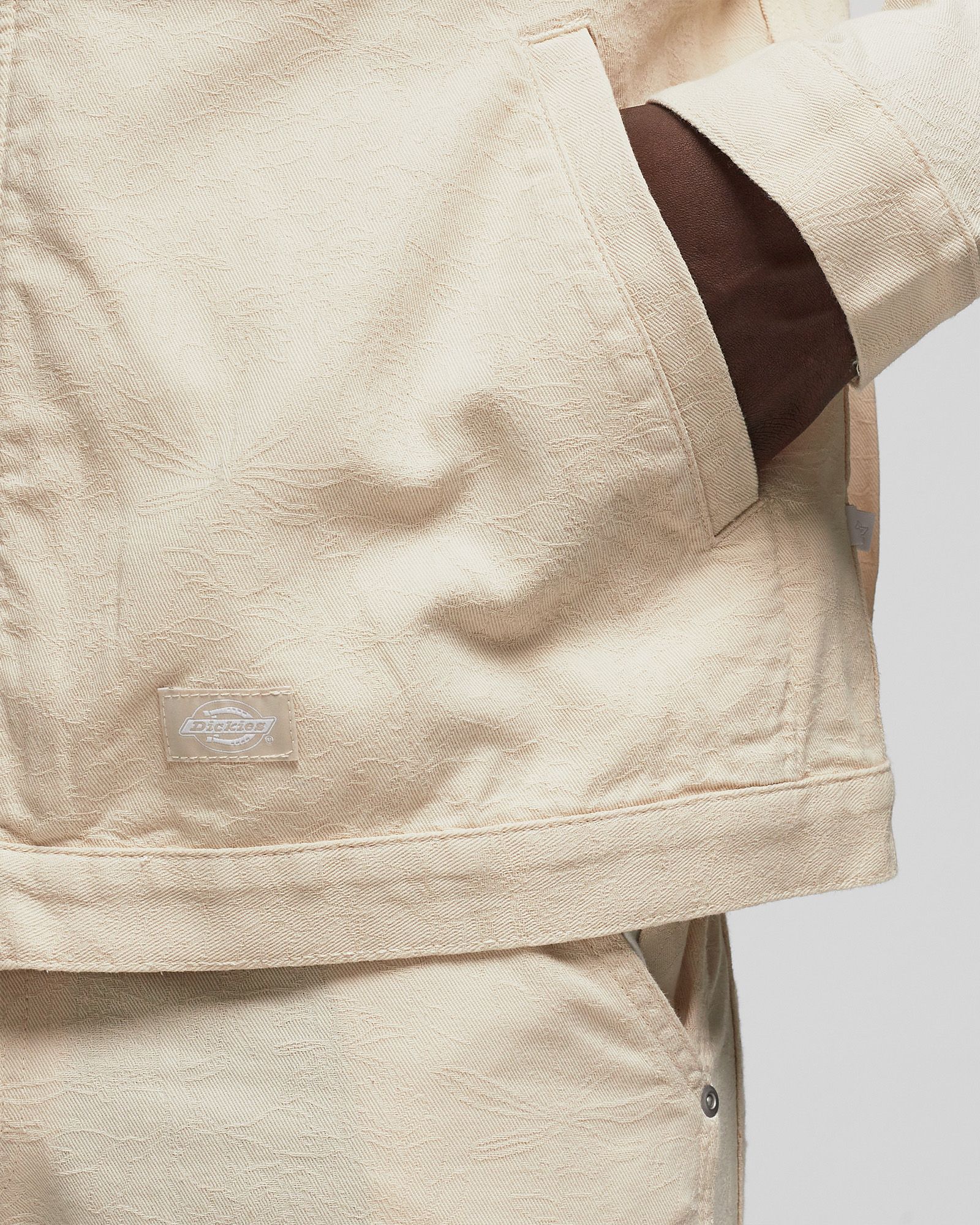 TONAL JACQUARD PAINTERS JACKET