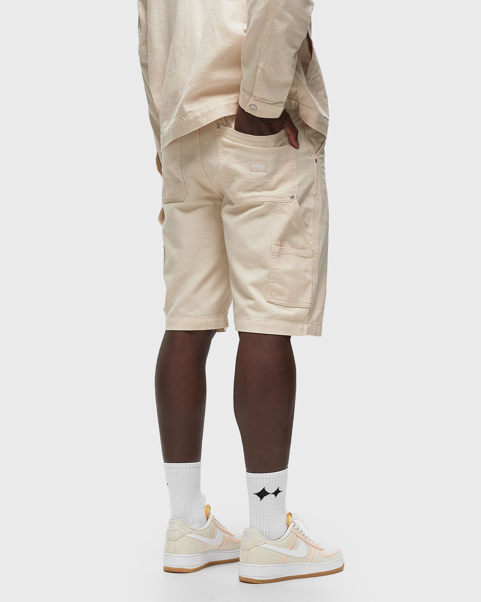 TONAL JACQUARD PAINTERS SHORTS TONAL JACQUARD NATURAL