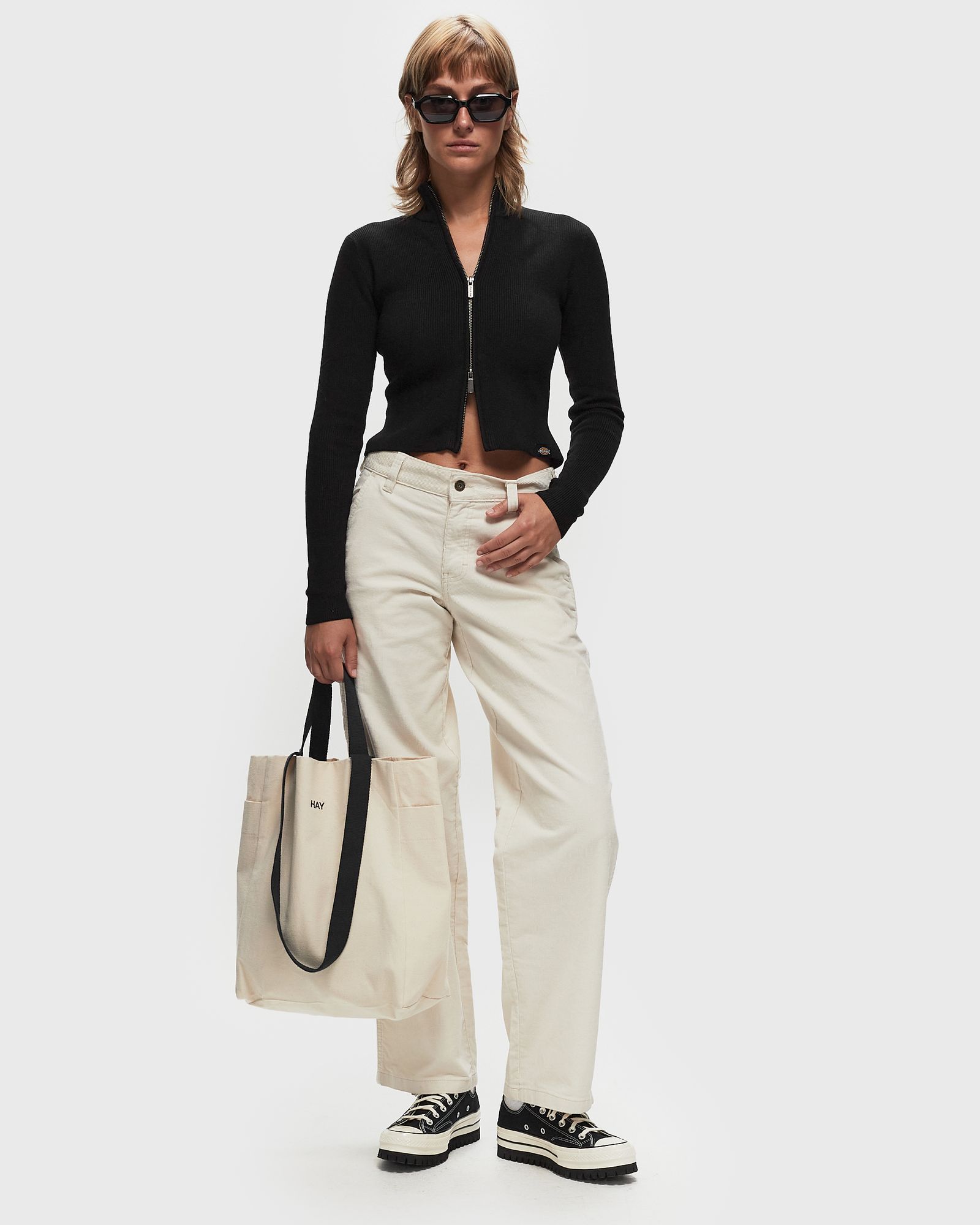 WMNS EAST HELENA RIB ZIP-THROU