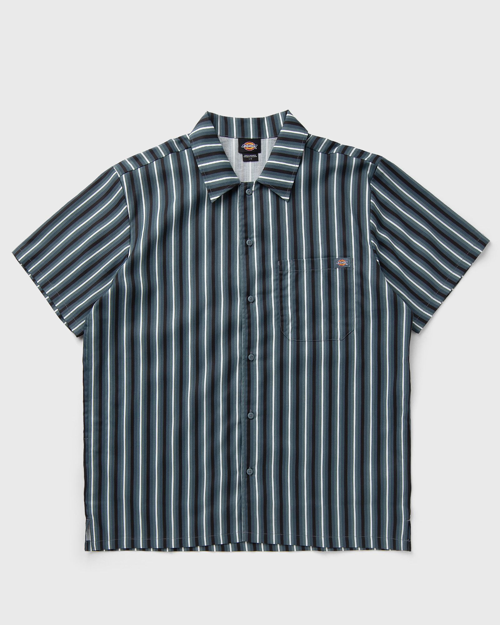 MULTI STRIPE WORK SHIRT SS