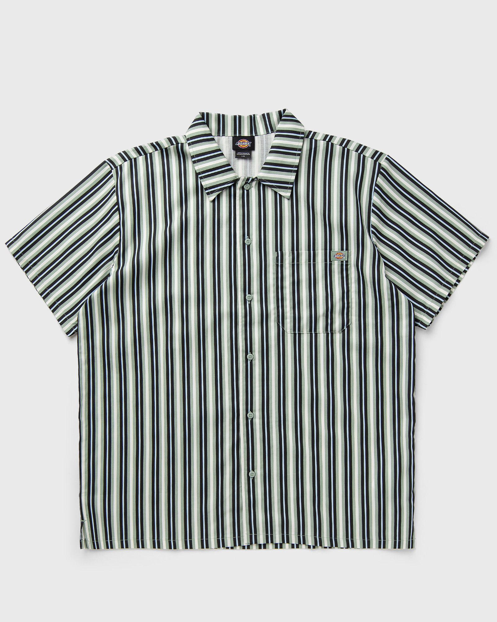 MULTI STRIPE WORK SHIRT SS