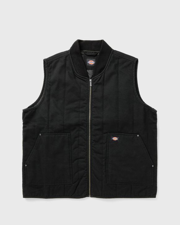 QUILTED CANVAS VEST