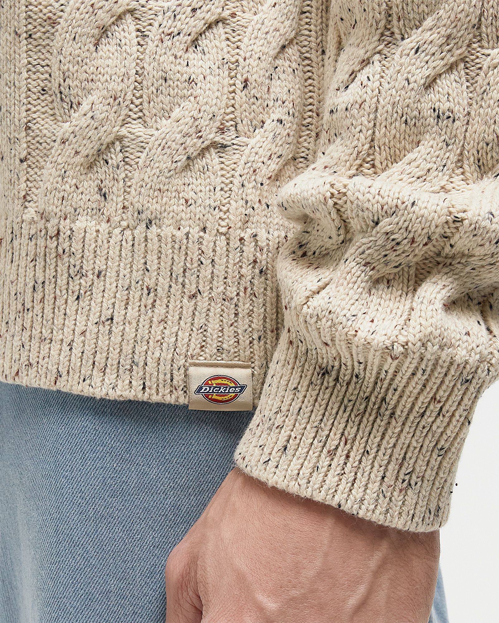 VANLEER CABLE SWEATER