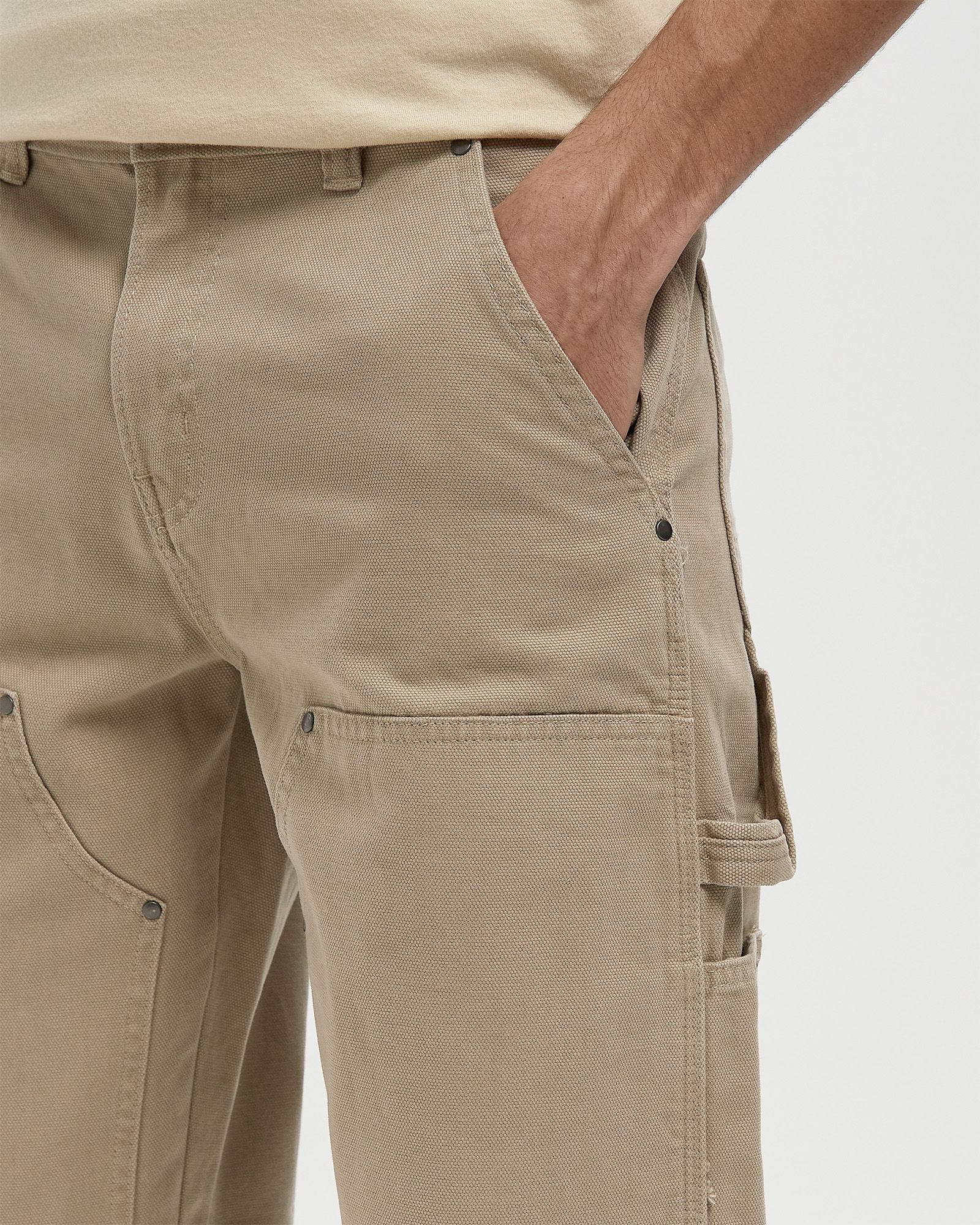 DOUBLE KNEE CANVAS CARPENTER PANT