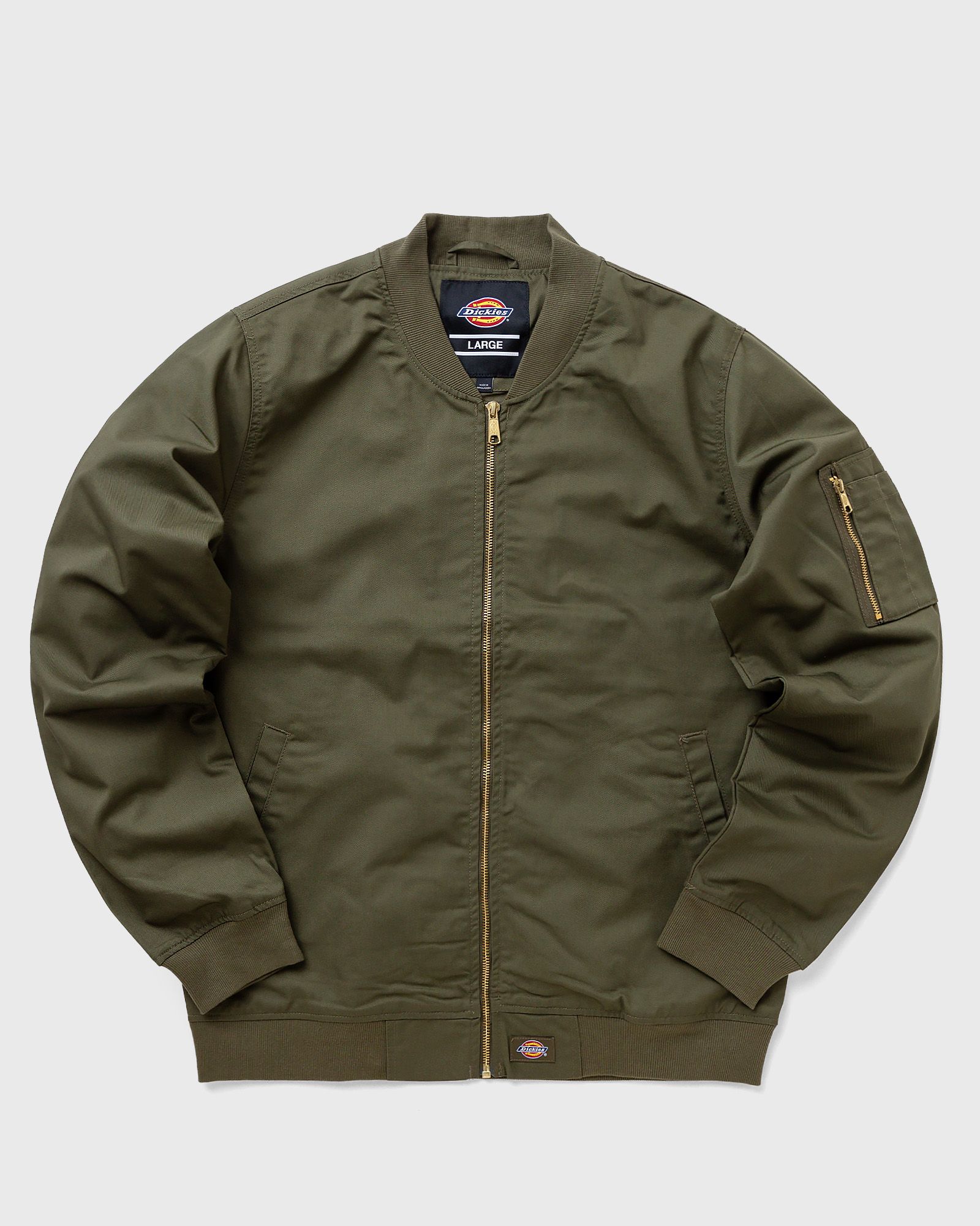 DICKIES - hughson jacket men bomber jackets green in größe:l