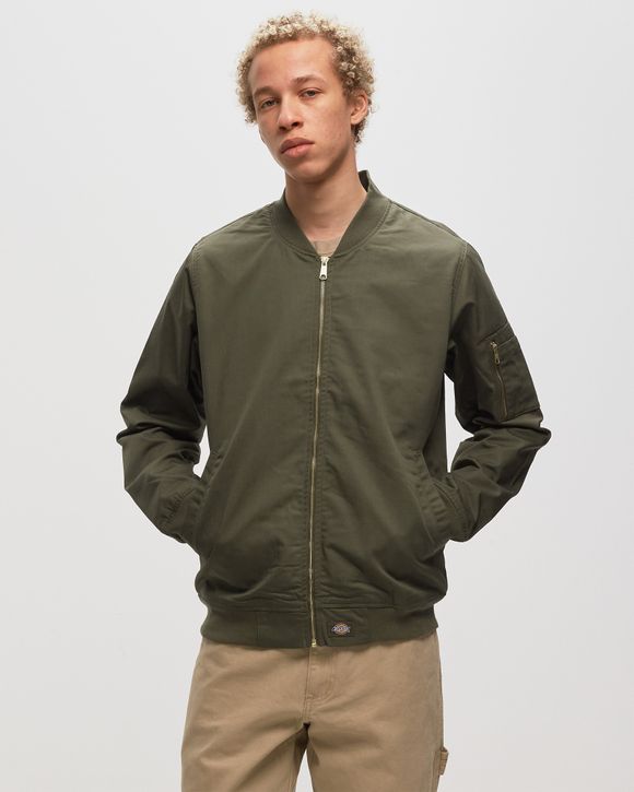 DICKIES HUGHSON JACKET Green - DARK OLIVE