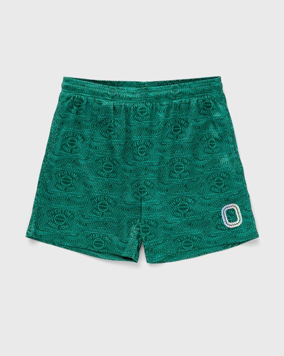 PLEASURES Rattle Shorts - Green on Garmentory