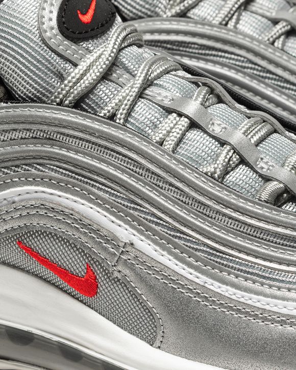 Nike 97 silver red on sale