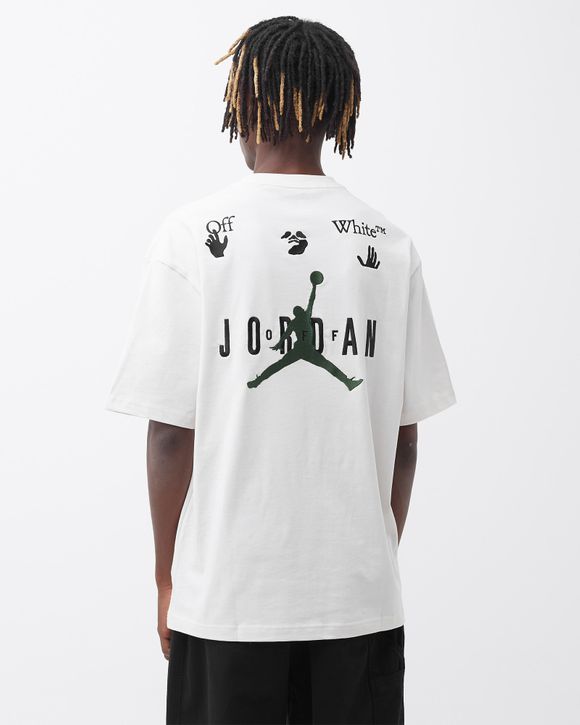 Black and hotsell white jordan shirt