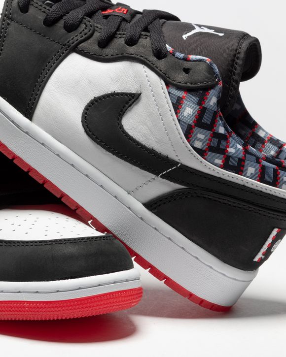 Jordan 1 white plaid hotsell