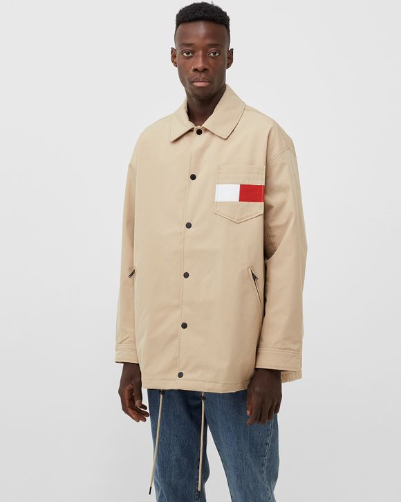 Tommy Jeans FLAG COACH JACKET Brown BSTN Store