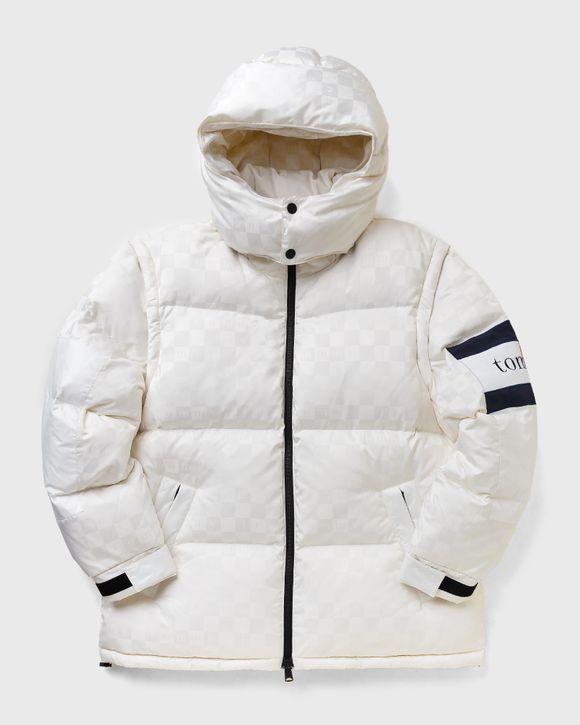 Tommy Jeans MONOGRAM PUFFER JACKET White - ANCIENT WHITE