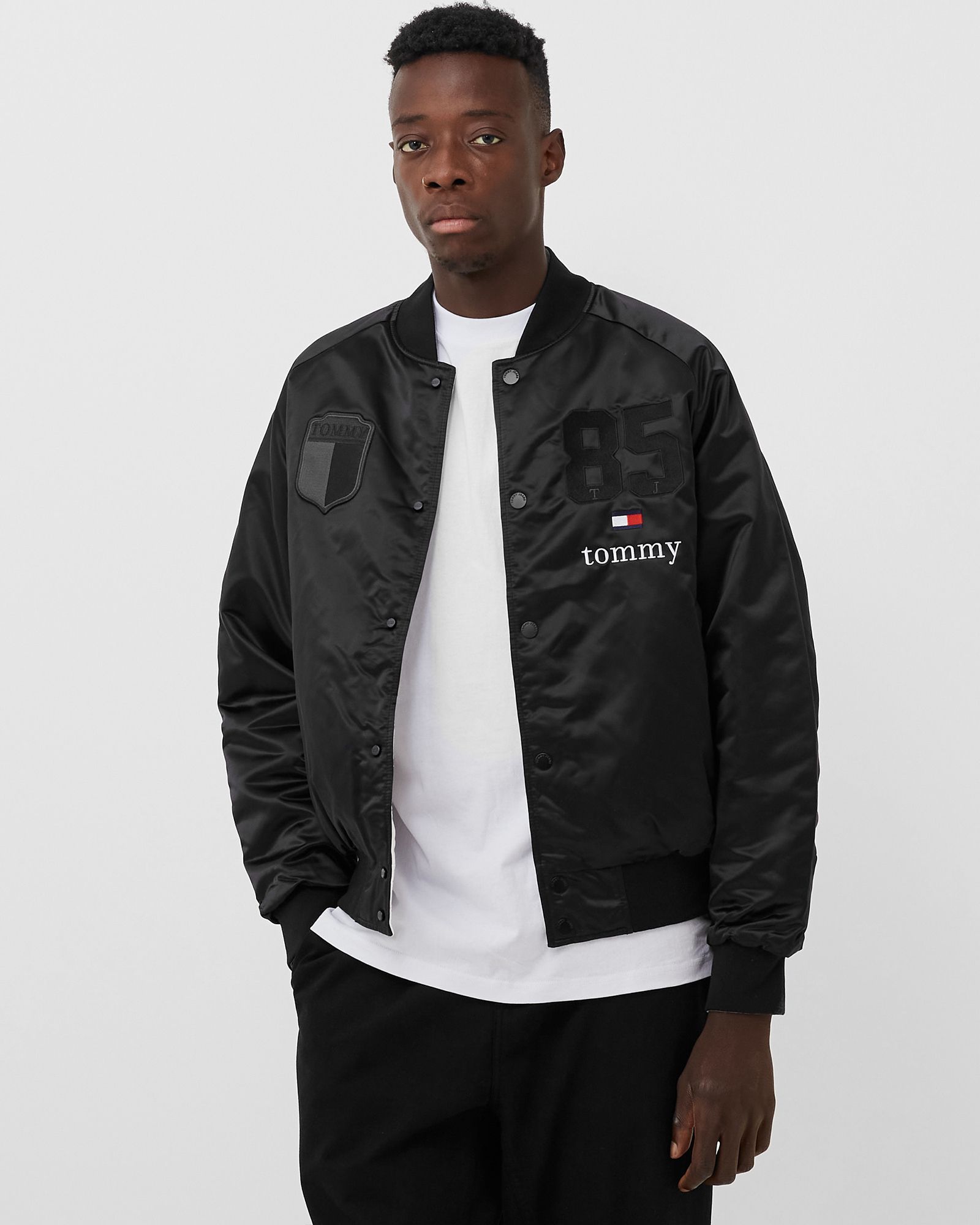 REV MONOGRAM BOMBER