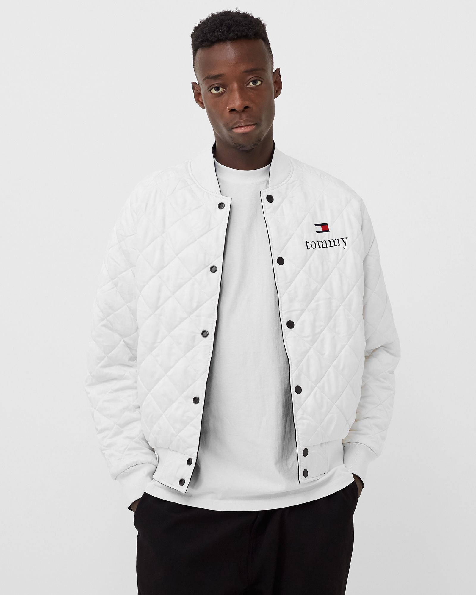 REV MONOGRAM BOMBER