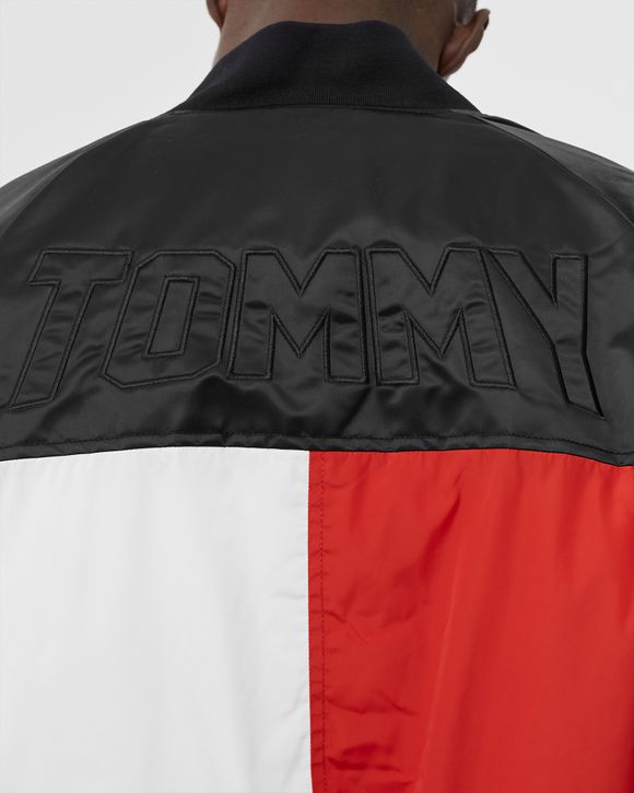 REV MONOGRAM BOMBER