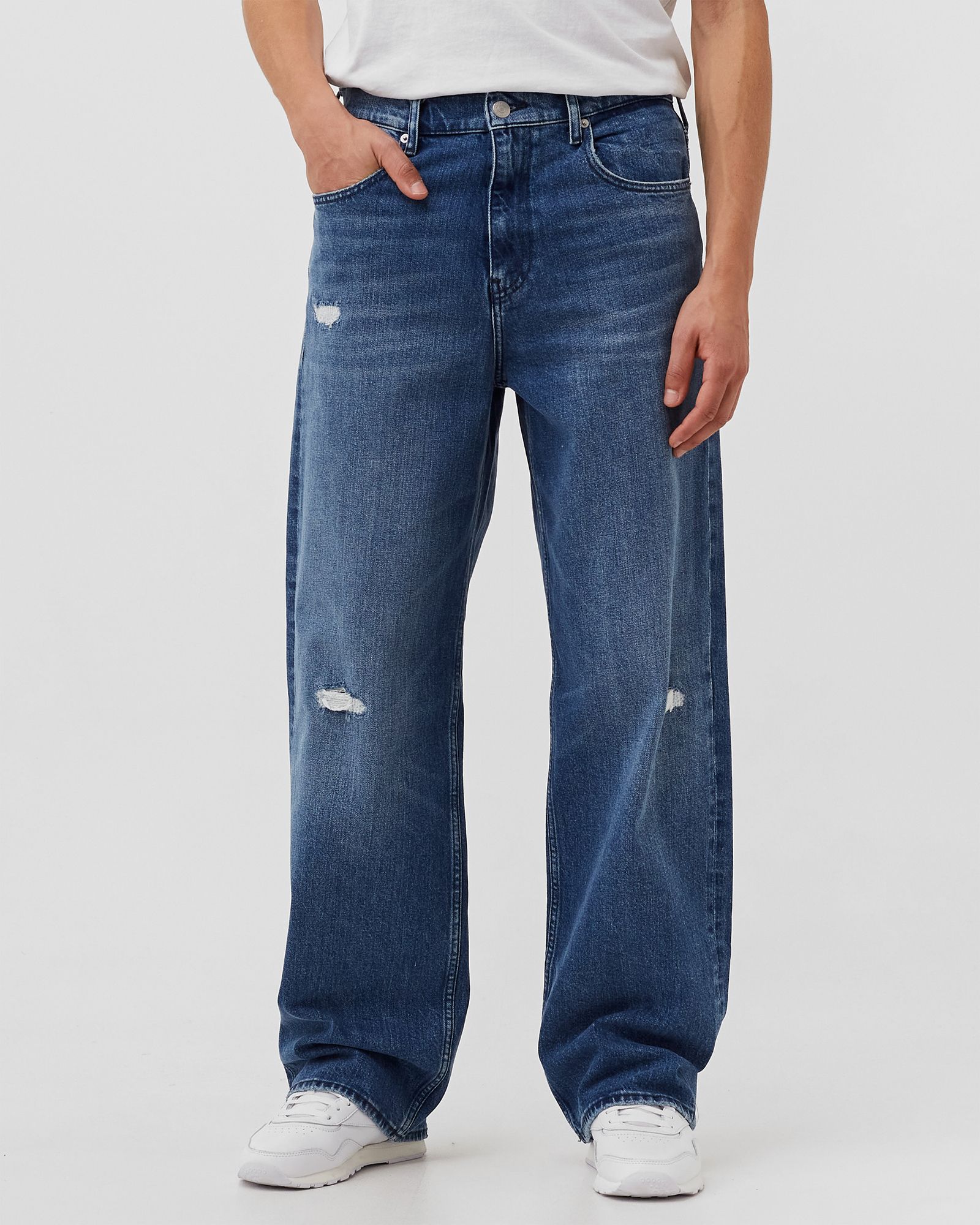 WIDE LEG DENIM PANT