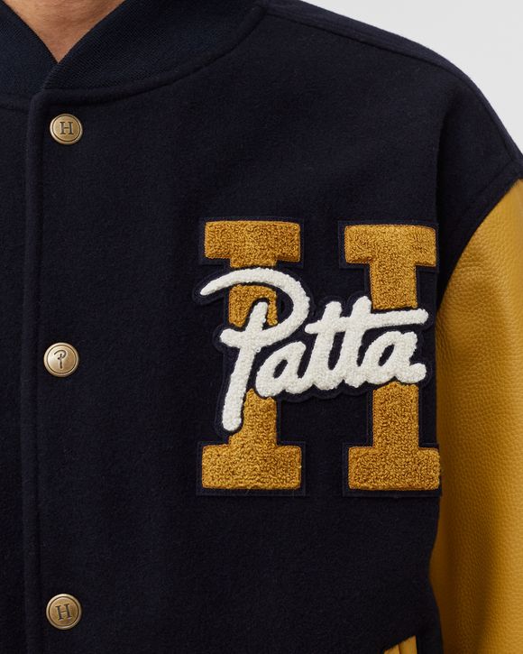 Tommy Jeans TOMMY JEANS X PATTA VARSITY JACKET Blue - SPORT NAVY