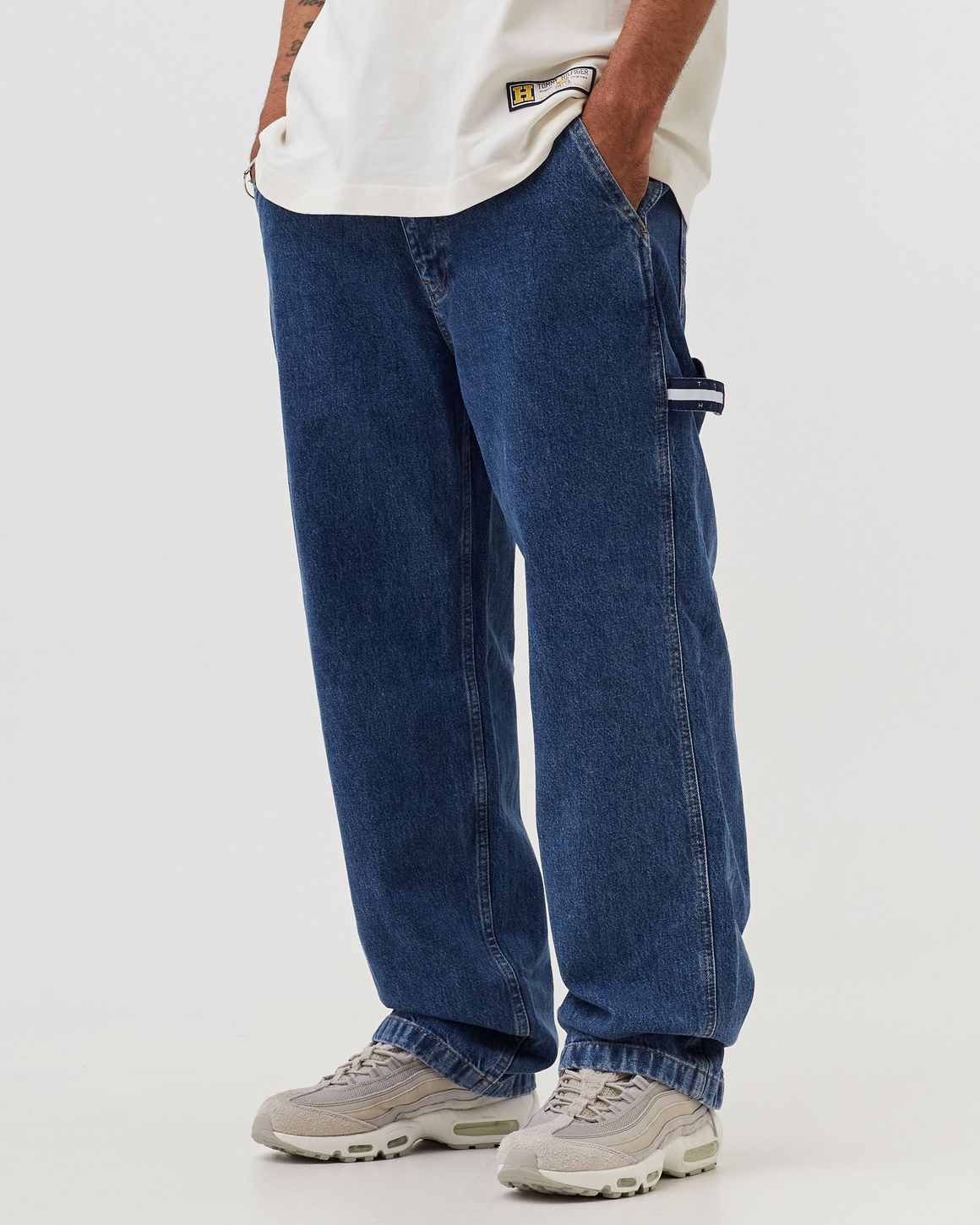 【SATIIIZ】Depez Star Carpenter Denim Pants SATIIIZ】Depez Star Carpenter Denim Pants デニム・ジーパン