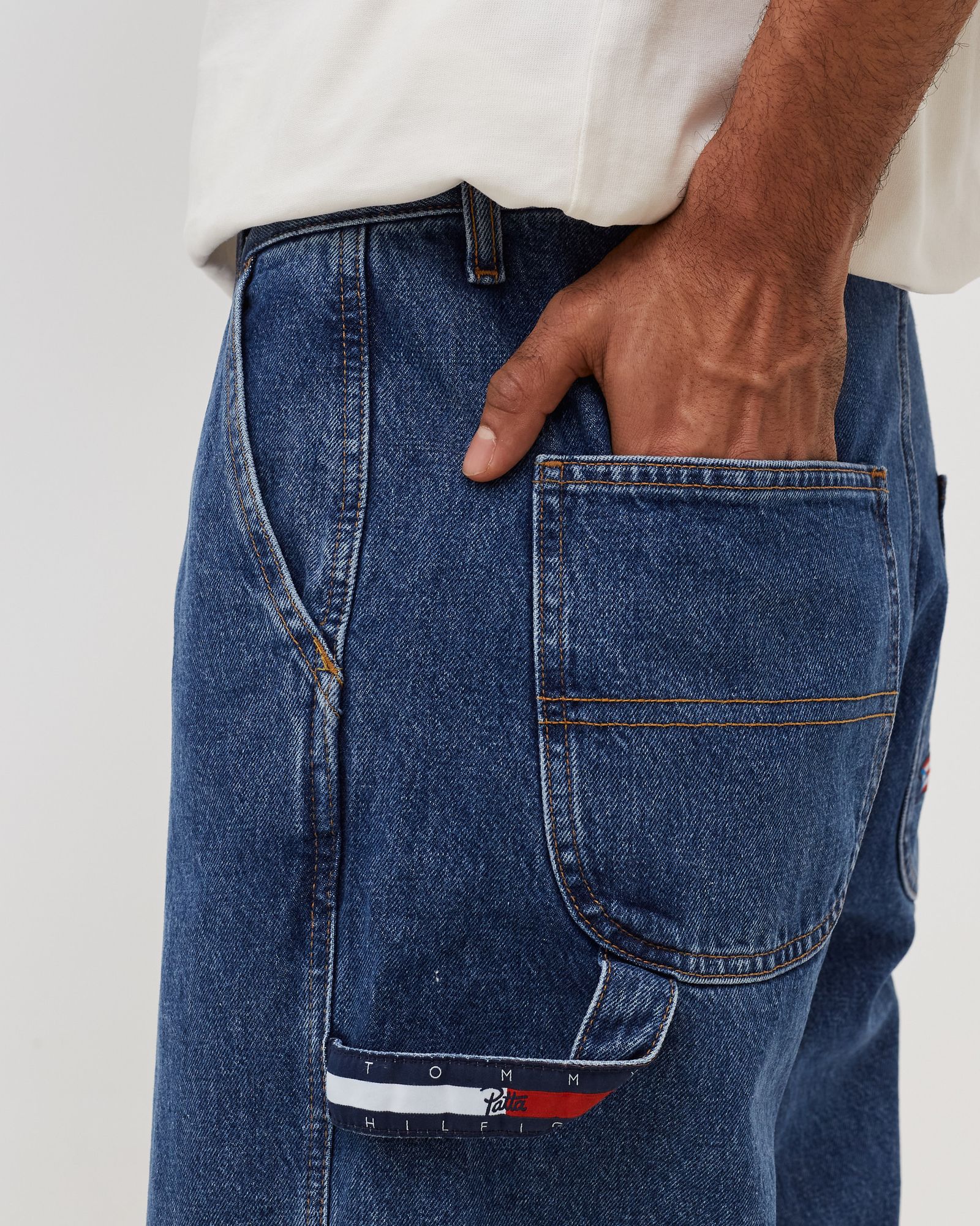 TOMMY JEANS X PATTA CARPENTER PANT DENIM