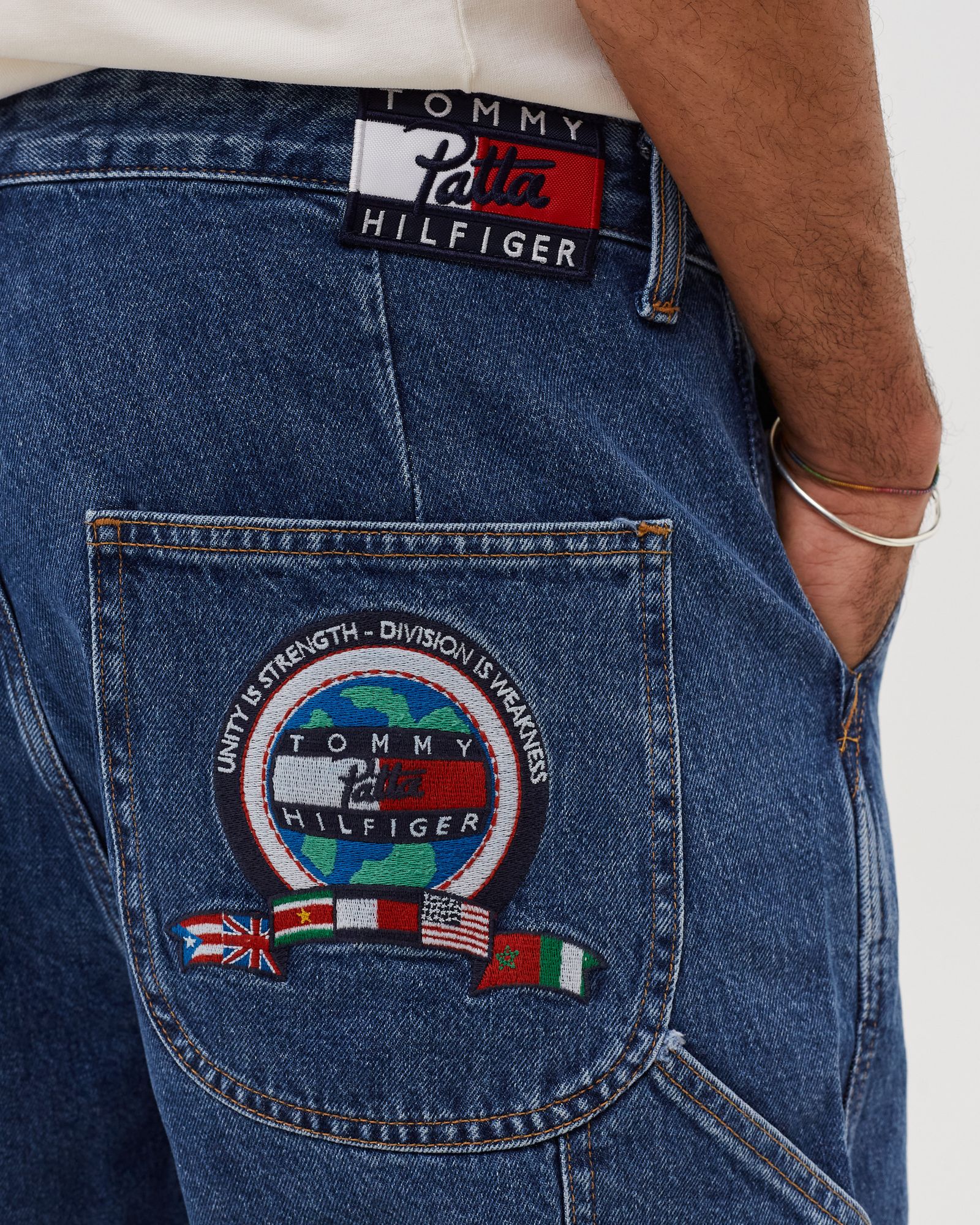 TOMMY JEANS X PATTA CARPENTER PANT DENIM