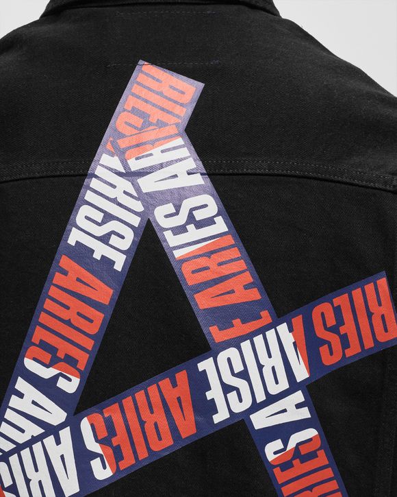 TOMMY X ARIES TAPED DENIM JACKET
