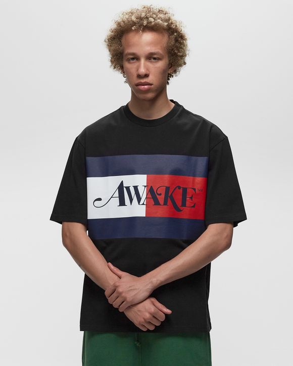 TOMMY x AWAKE NY FLAG TEE BLACK XL Tシャツ-