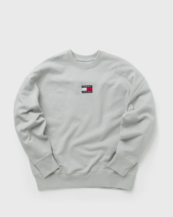 Tommy badge deals crew sweatshirt