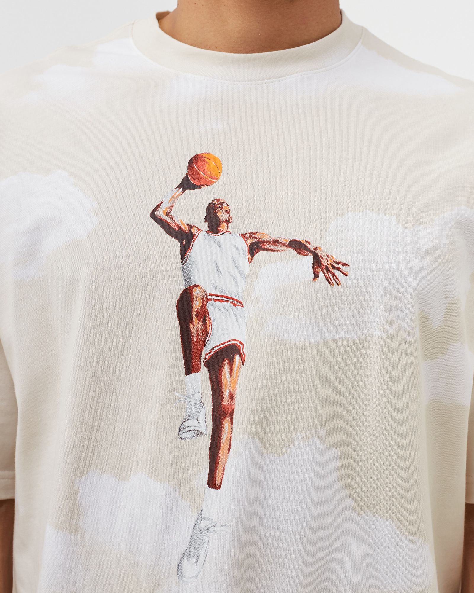 JORDAN STATEMENT 85 PRINTED CREW TEE