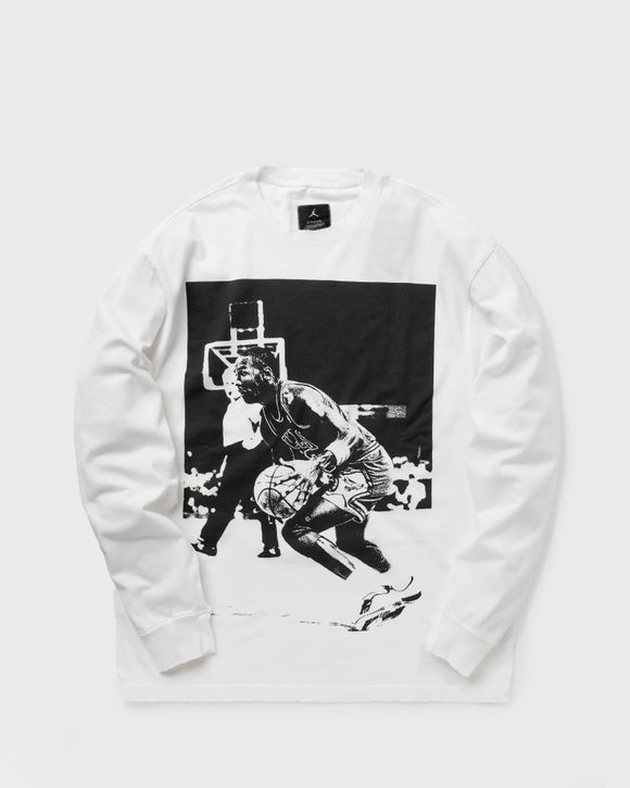 トップス Jordan x UNION Long Sleeve Tee 2XL white Jordan JORDAN X UNION LONGSLEEVE TEE White | BSTN Store