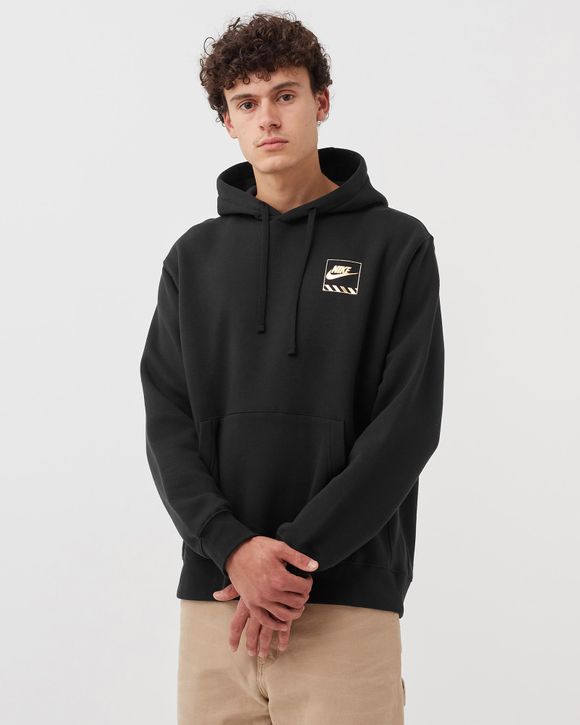 Nike windbreaker with back print store in black