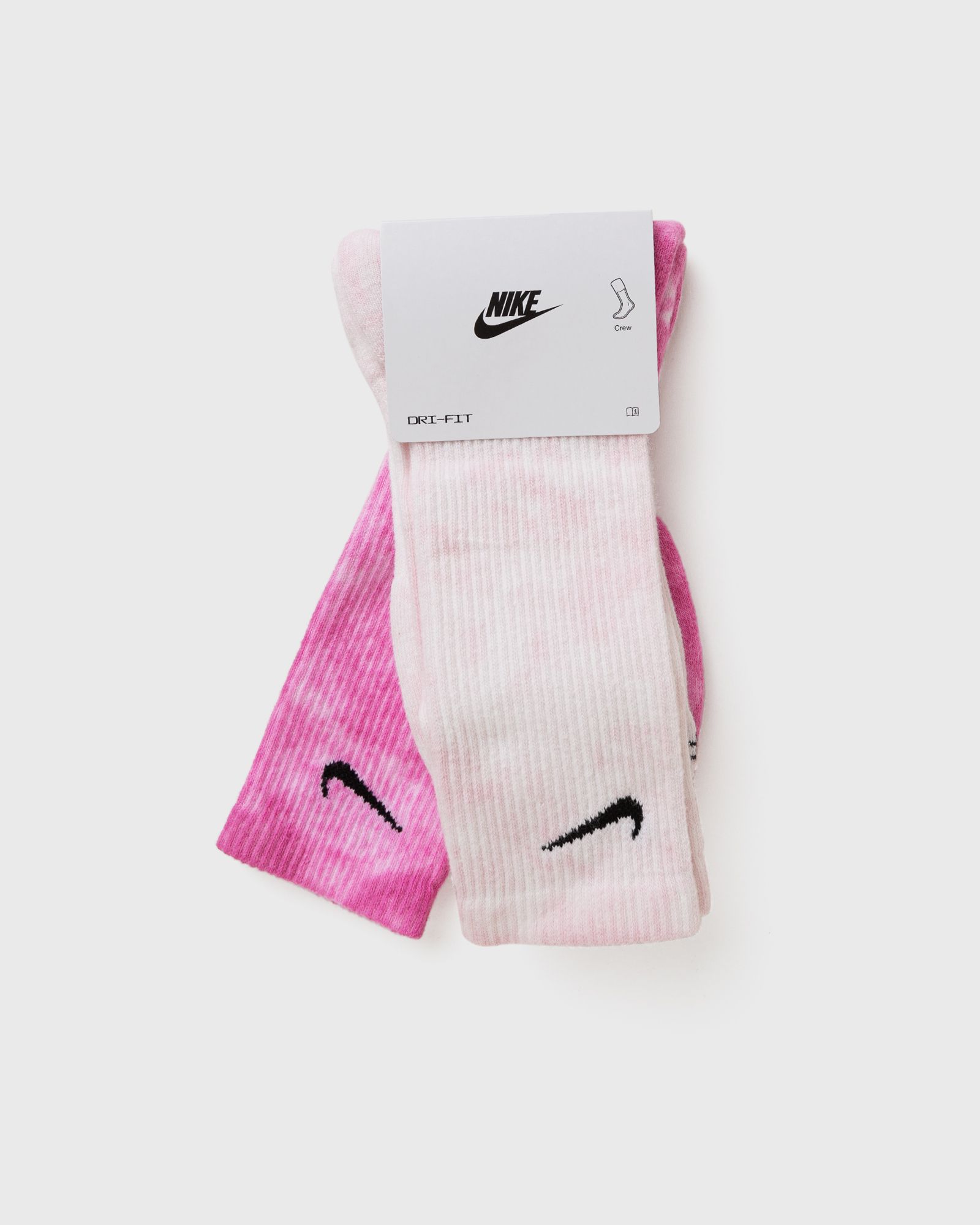 Everyday Plus Cushioned Tie-Dye Crew Socks (2 Pairs)