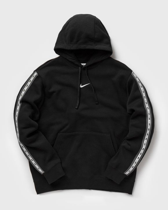 Nike tape hoodie discount black