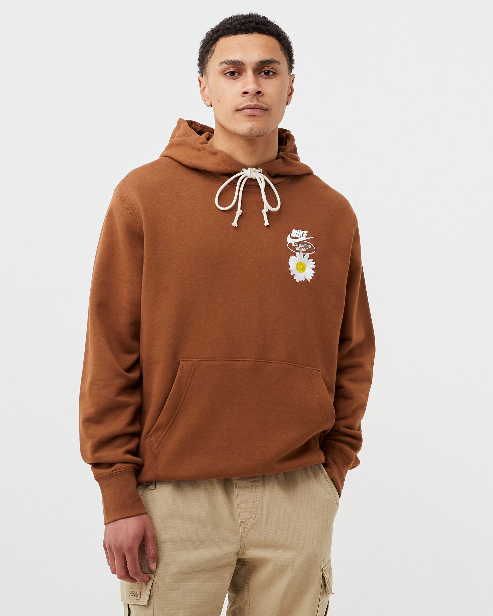 Printed French Terry Hoodie