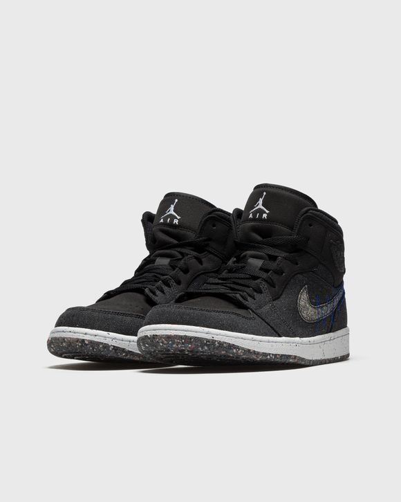 Jordan Air Jordan 1 Mid SE (GS) 'crater' Black - BLACK/MULTI-COLOR-RACER  BLUE-WHITE