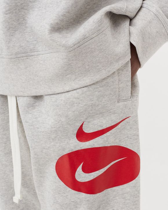 Nike Swoosh League Brushed Back Fleece Pants Grey - GREY HEATHER