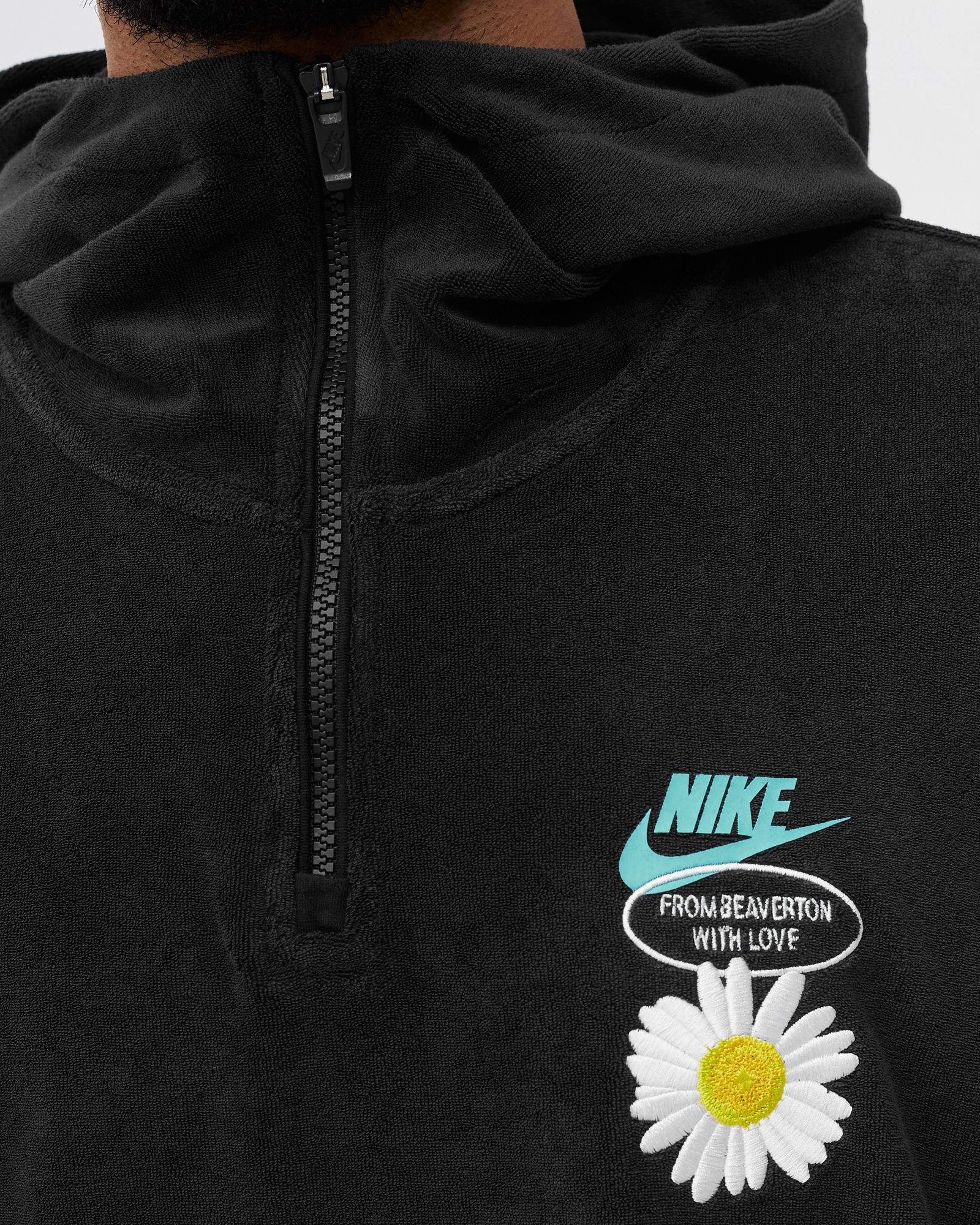 Short-Sleeve Hooded Top