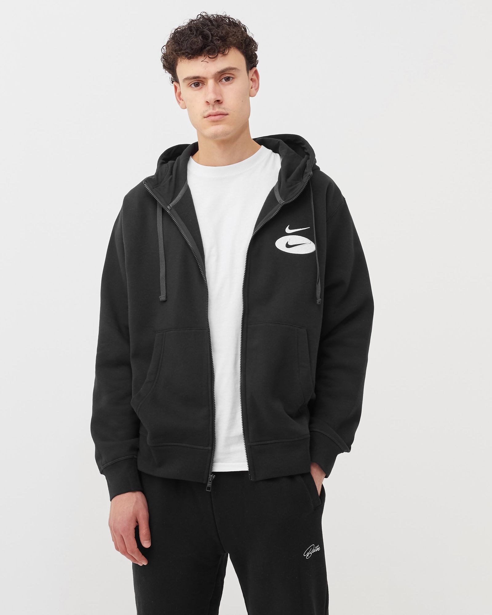 Swoosh League Brushed Back Fleece Hoodie
