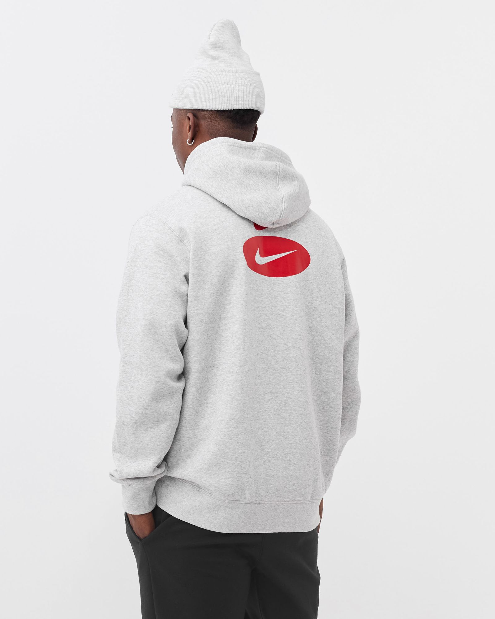 Swoosh League Brushed Back Fleece Hoodie