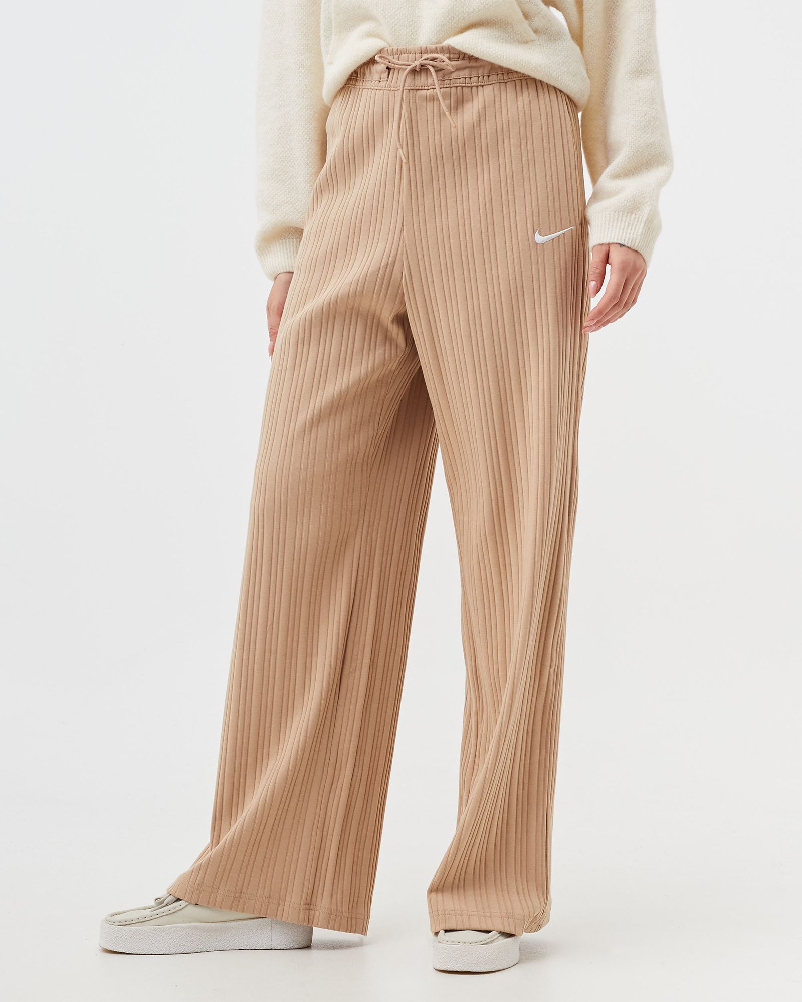 WMNS Ribbed Jersey Wide Leg Pants