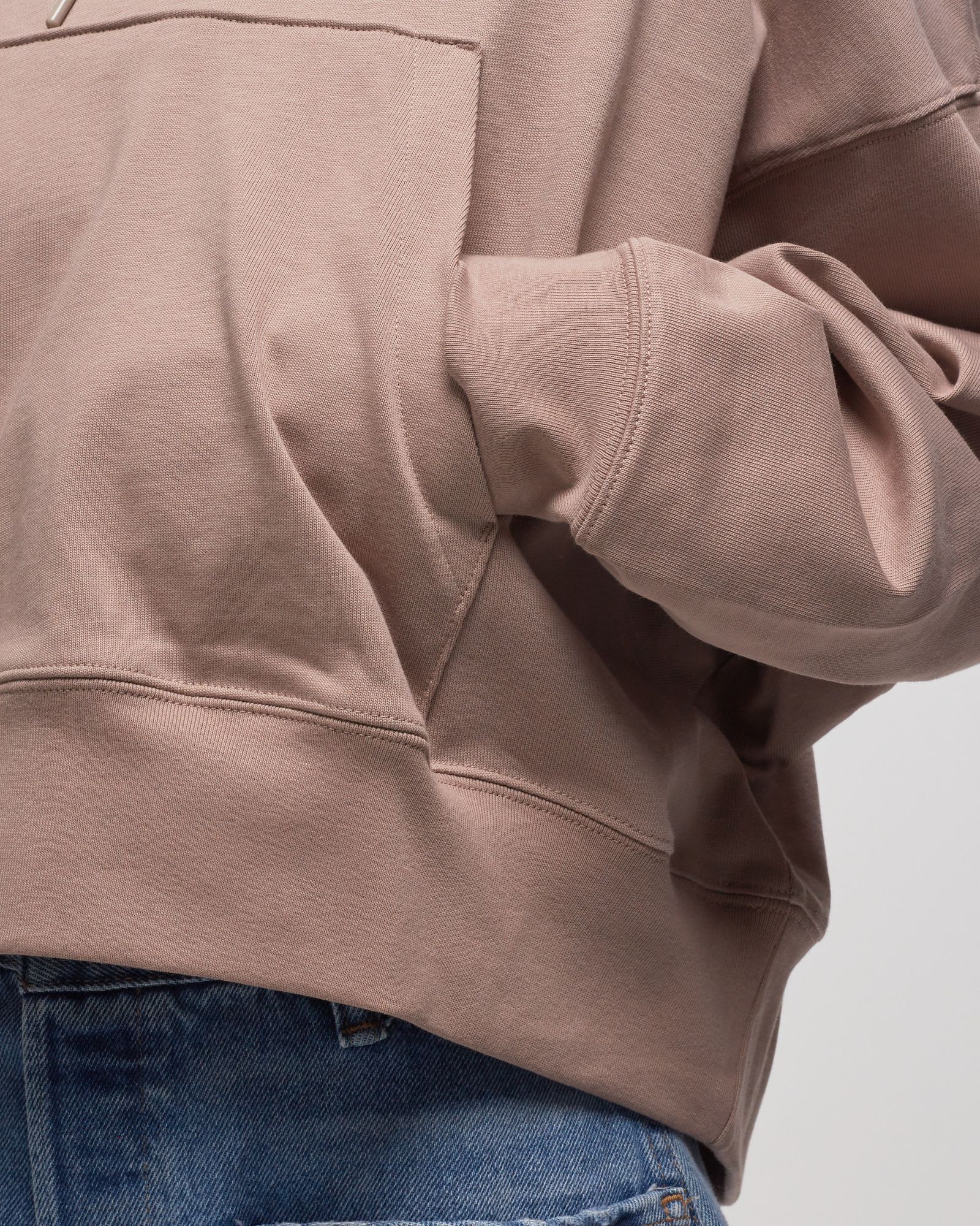 WMNS Oversized Jersey Pullover Hoodie