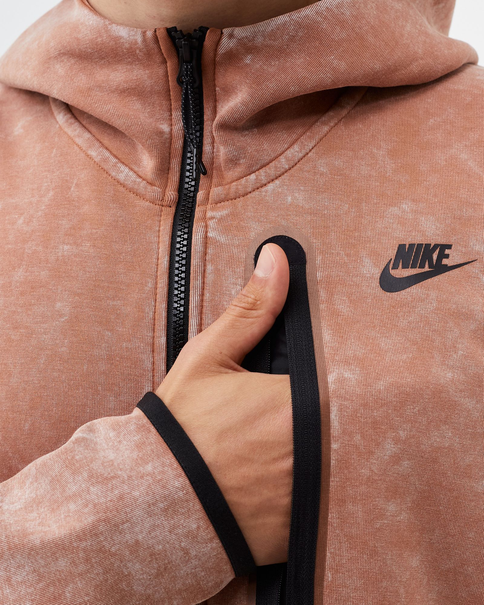 Tech Fleece Wash Full-Zip Hoodie