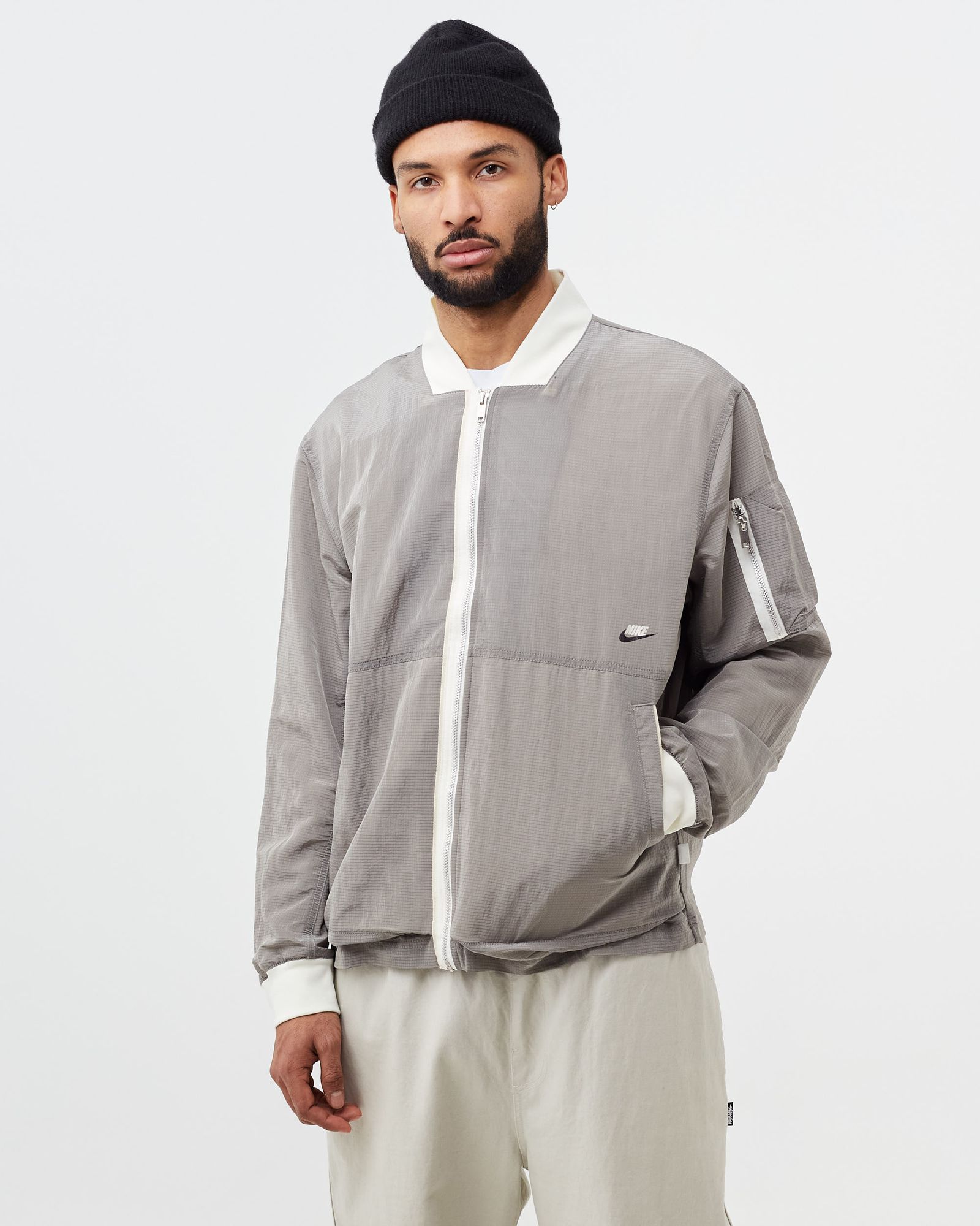 Lined Bomber Jacket