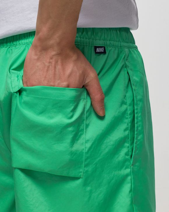 Nike SPORTSWEAR SPORT ESSENTIALS WOVEN LINED FLOW SHORTS Green - SPRING  GREEN/WHITE