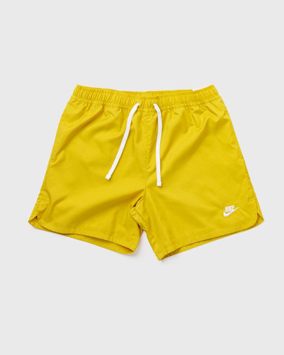 Yellow store woven shorts