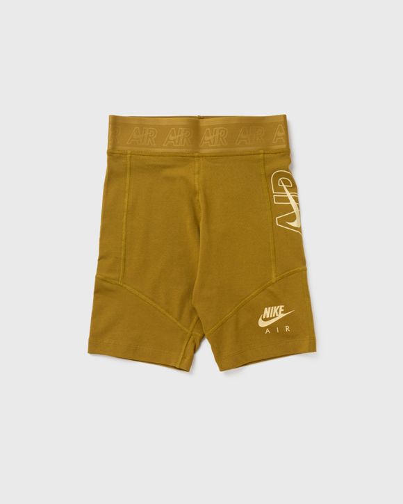 Nike WMNS Bike Shorts Yellow DESERT MOSS BARLEY LEMON DROP