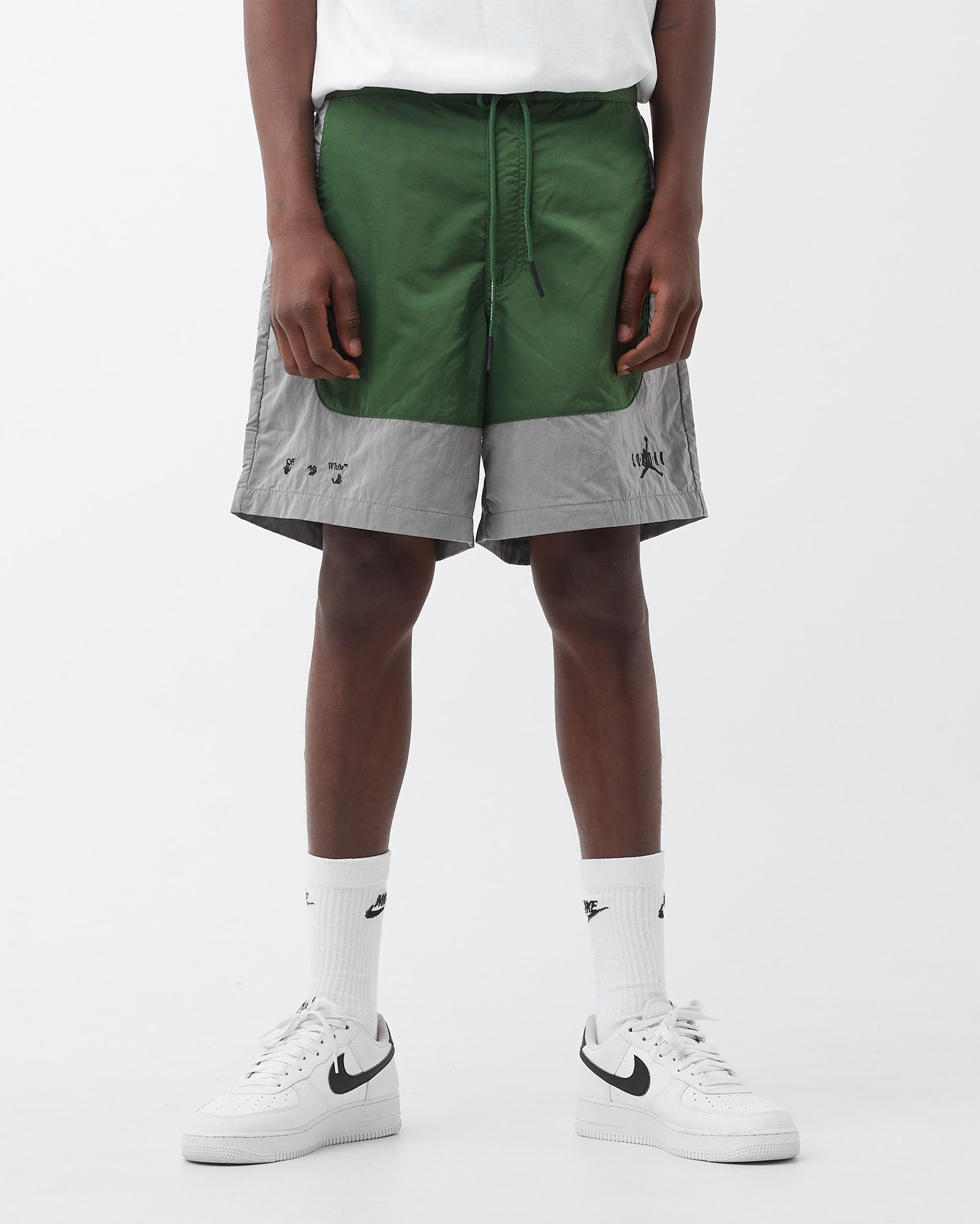 ジョーダン オフホワイト Men's Short Pants Green M Jordan x Off-White Shorts (Green/Grey) – amongst few